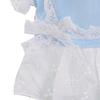 Dog Princess Dress Polyester Soft Breathable Fashionable Puppy Dress Skirt for Spring and Summer Blue XL
