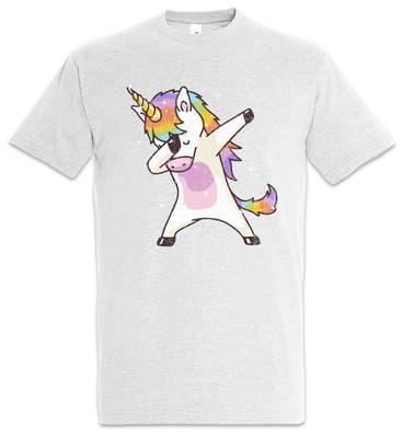 Unicorn Dab I Mens T-Shirt Unicorn Rainbow Rainbow Thug Dance DJ MC Disco