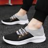 Breathable Knitted Elastic Band Men Running Sport Shoes Lightweight Unisex Sock Sneakers Walking Women Footwear Leisure Trainers