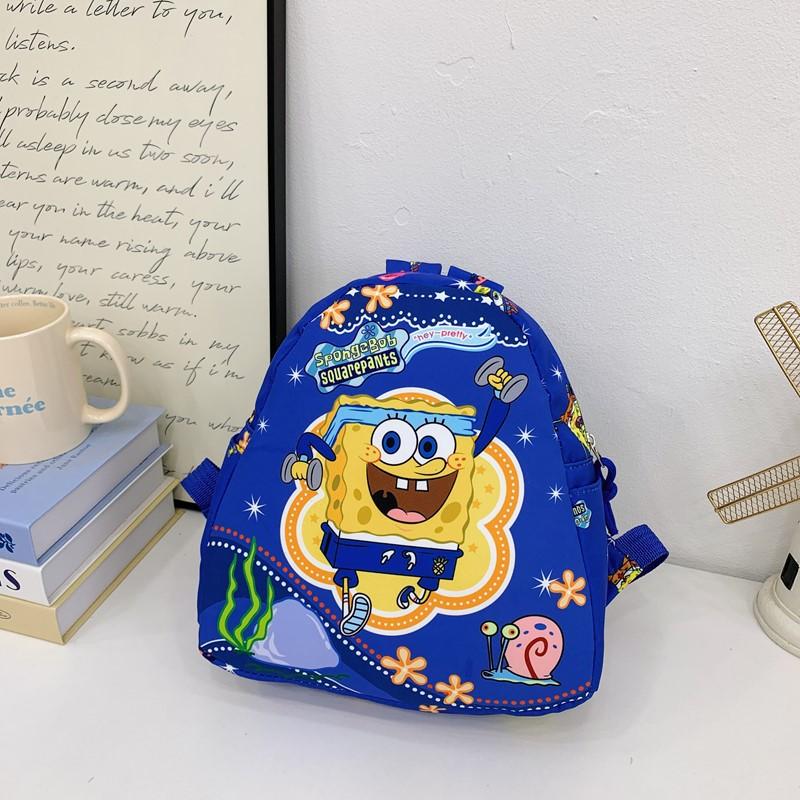 Cartoon Anime Boys And Girls Backpack Cute Print Kindergarten Baby Schoolbag Children'S Small Backpack