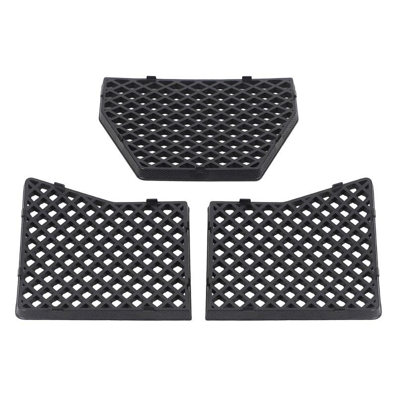 Kit Rete Griglia Paraurti Anteriore Auto 3 Pezzi Progettato Per Integrazione Senza Soluzioni di Continuità e Flusso d'Aria Migliorato Per Parte Auto BMW G87 M2 -2025
