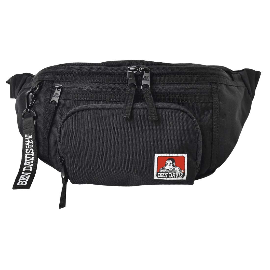 

BEN DAVIS Сумка на пояс Uepo Fanny Pack Большая вместимость Большая 4L Поясная сумка Стильная [Ben Davis] Женская Мужская