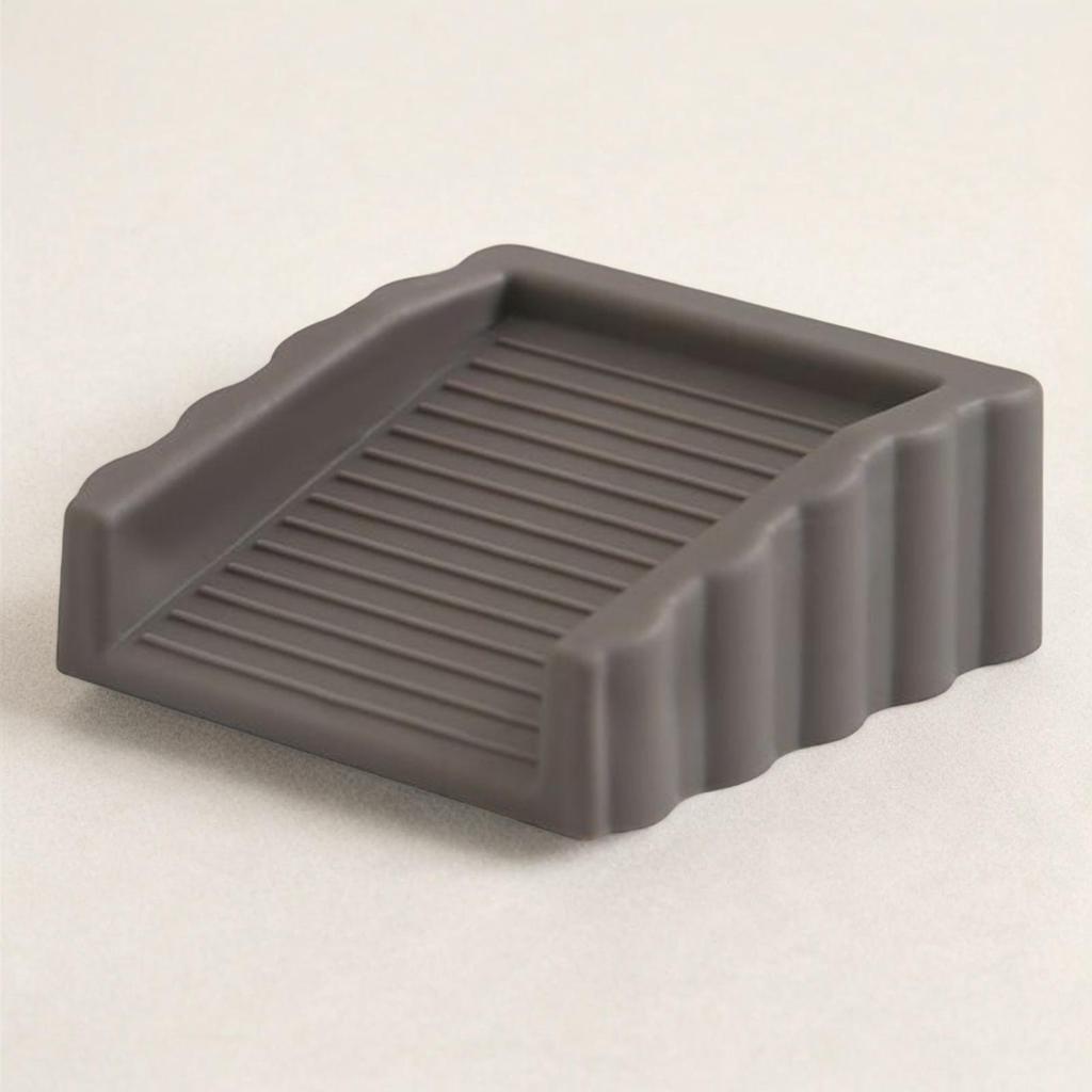 Door Holder Rubber Door Stoppers Wedge Non-Slip 4 Pieces Holder Two-Way Wedge for Room Privacy Living Room Home Safety Hotel