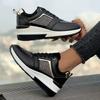 Spring and autumn new color matching lace-up wedge heel platform women's single shoes large size rhinestone sports and leisure shoes women