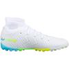 New LiNing TF Rubber Broken Studs Artificial Ground Soccer Shoes Men's Green Multicolor White YSTU021-1