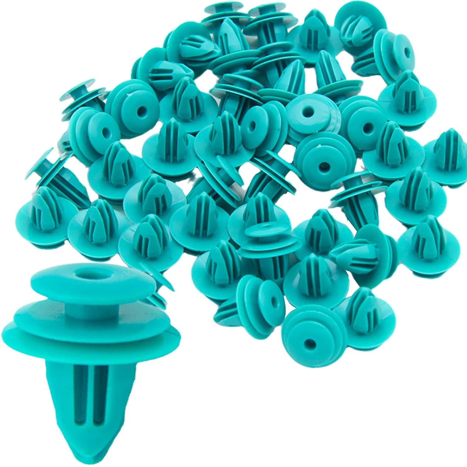 90467-10188 Trim Door Panel Clips (50 pcs) Trim Panel Retainers Compatible with Toyota Tacoma, Tundra, Camry, Corolla Avalon, Sienna, Lexus One size