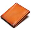 Genuine Leather Handmade Wallet for Men [IJUN] Bi-fold
