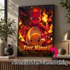 Personalized Charizard Diamond Art Custom Name 5D Diamond Painting Full Drill DIY Craft