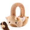 Cozy Ear Warmers Plush Cartoon Capybara Earmuffs Foldable Women Ear Covers for Outdoor Sports Skiing Winter Cold Weather