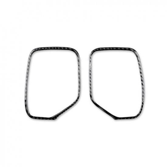 2X Carbon Fiber Dashboard Frame Panel Cover Trim For Chevrolet Camaro 2010-2015