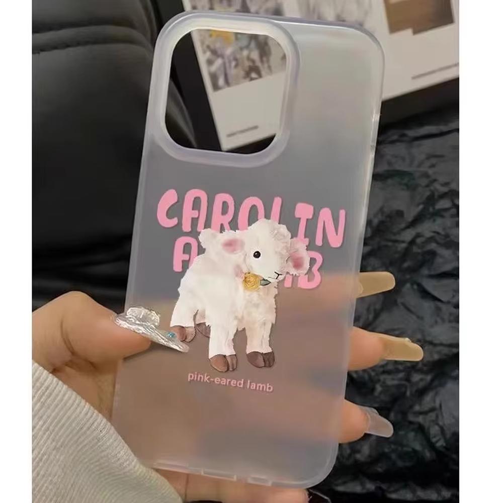 

Sweet Lamb Dcuk Y2K Phone Case For iPhone 16 15 14 13 12 11 Pro Max XS X XR 7 8 Plus Mini SE 2020 2022 Mobile Funda iPhone 13