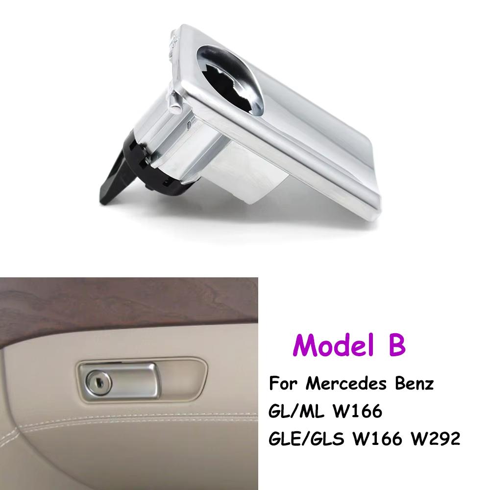 

W166 W292 Car Toolbox Handle Lock Latch Cover Puller Glove Compartment Lid Switch Grip Lock For Mercedes BENZ GL ML GLE GLS Model B
