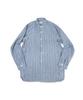 SWELLMOB Swellmob Linen Collarless French Work Shirts -Stripe-