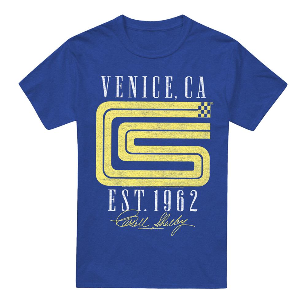 Carroll Shelby Unisex Adult Venice Logo T-Shirt