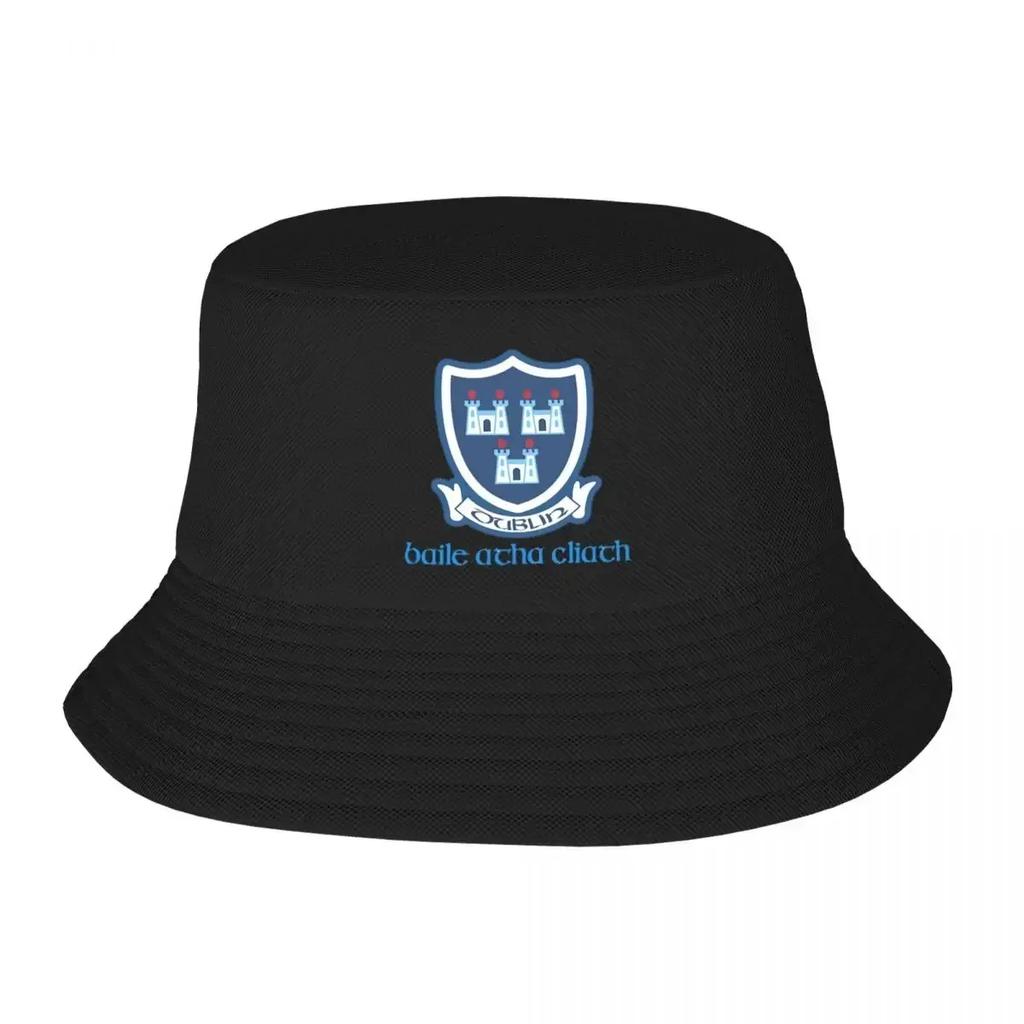 Dublin Crest Irish Bucket Hats Panama For Unisex Women Bob Hats Cool FisherUnisex Hats Summer Beach Fishing Unisex Caps
