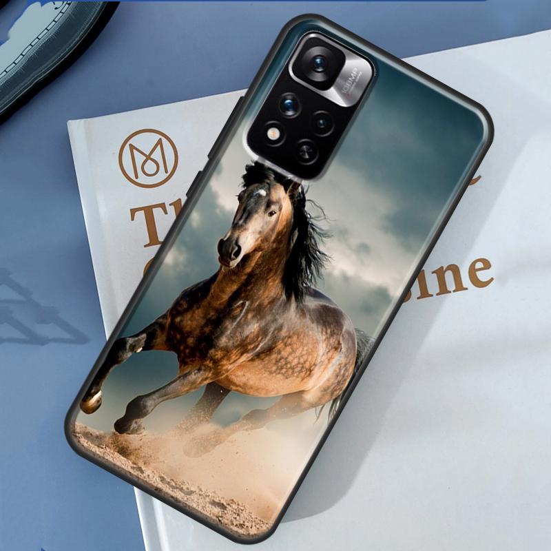 Horses Running Cover For Redmi 9 10 10A 10C 9A 9C 12C Case For Redmi Note 8 9 10 12 11 Pro 9S 10S 11S
