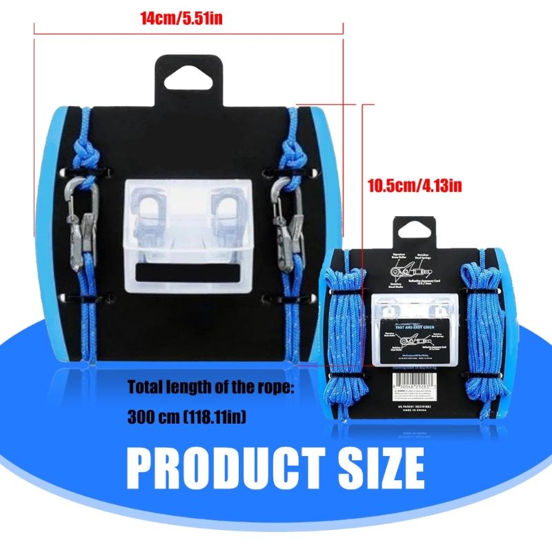 Stainless Steels Rope Adjuster Rope Control Tent Guyline Tensioners Adjuster Light Weight Tent Guyline Tool Easy to Use