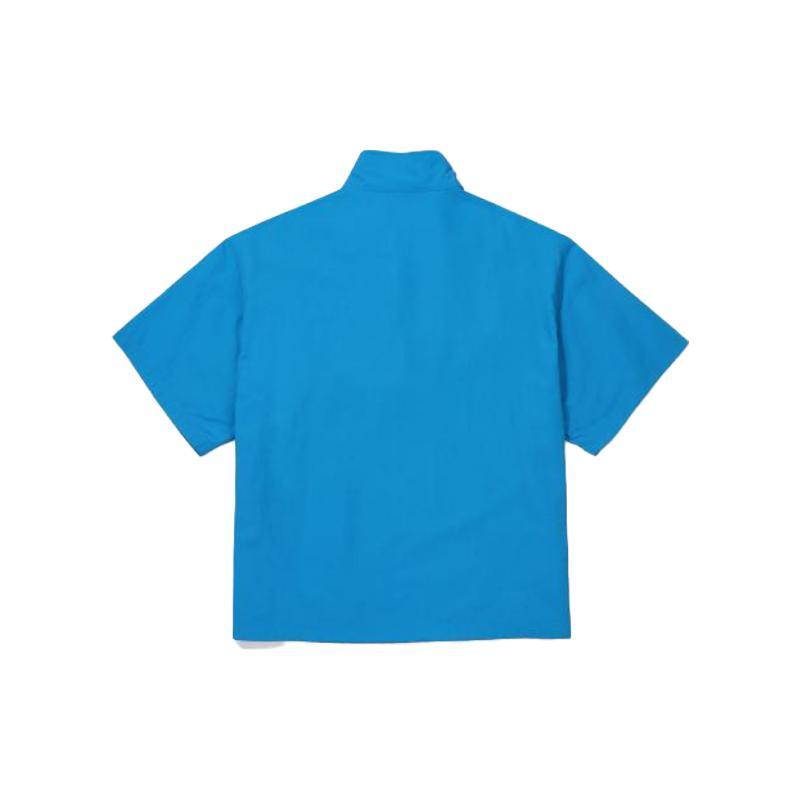 FILA T Shirts Men's Ocean Blue Stand Collar Moderate Straight Fit FS2JKF2101X-OBE