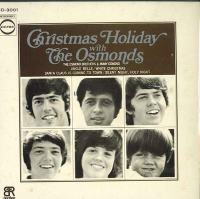 7inch Record OSMOND BROTHERS & JIMMY OSMOND - Christmas Holiday With The Osmonds CD3001 DENON Japan Pop Used