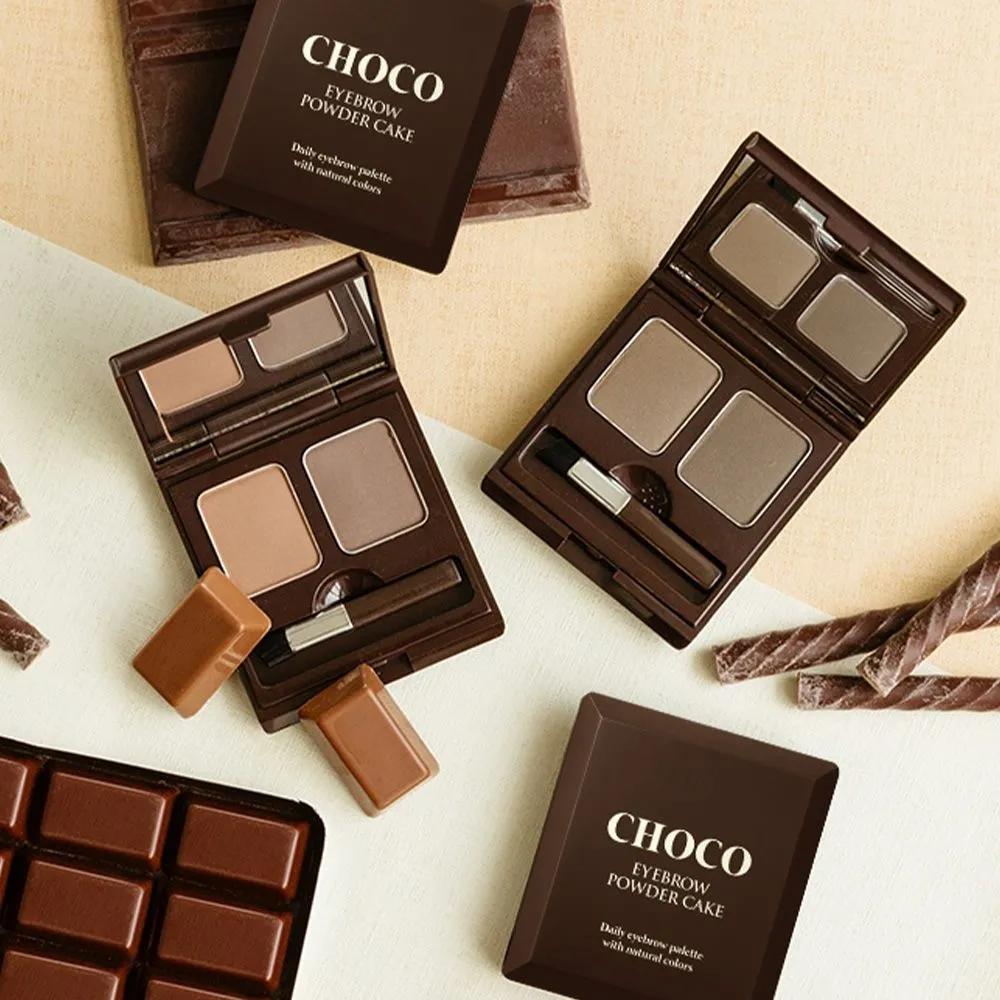 Renewal_ Chocolate Eyebrow Powder Cake 2 Pieces