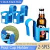 Suporte para copos de piscina para piscinas acima do solo. Suporte para copos anti-derramamento para bares de piscina com tampo redondo de até 5 cm de diâmetro.