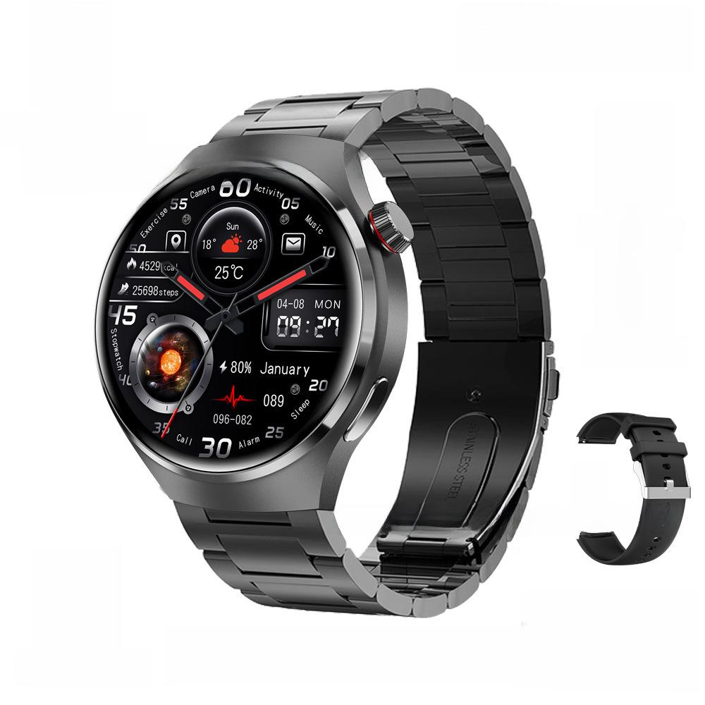 Gt4PRO Waterproof Smartwatch with Bluetooth Calling & Voice Assistant