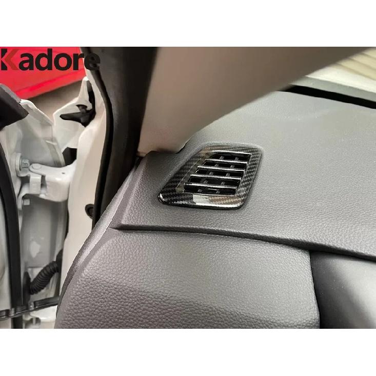 Car Front Upper Air Condition Vent Outlet Cover Trim For Honda CRV CR-V  2024 Carbon Fiber Interior Mouldings Accessories