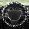 Elastic Stretch Steering Wheel Cover Without Inner Ring Fits 14.5-15in Steering Wheels, Breathable Linen,  Odorless, Easy Carry