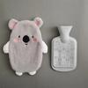 1 Piece Hand Warmer Safe Water-filling Hot Water Bottle with Koala Plush Cover Household Items 350ml Hot Water Container Winter