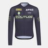 Pánský SolitudeJersey Dlouhý Rukáv Cyklistický Oblek Kolo Silniční Kolo Kolo Oblek Rychleschnoucí Prodyšný Rychleschnoucí