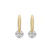 Charmy 18K, Silver 925 Twinkle Square Earrings