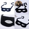 Cosplay Zorro Mask Eye Cover Fabric Material For Costume Parties And Themed Celebrations