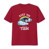 Autism Funny Rizz Em With The Tism Meme Autistic Opossum T Shirt vintage Washed Slightly Stretched homme fashion graphic