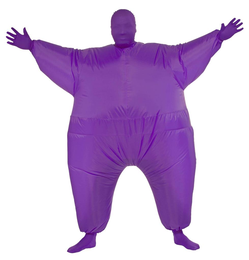 Inflatable Purple Costume for Inflatable Costume with Air Adults,