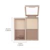 HengFang A Multi-purpose To Create 3D Little V Face Silky Smoothing Powder + Highlighter Cosmetics