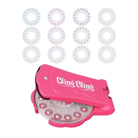 Rhinestone Applicator Set Brilliant Rhinestone Series Versatile Design Rhinestone Styling Tool No Heat Required Hair Styling Tool