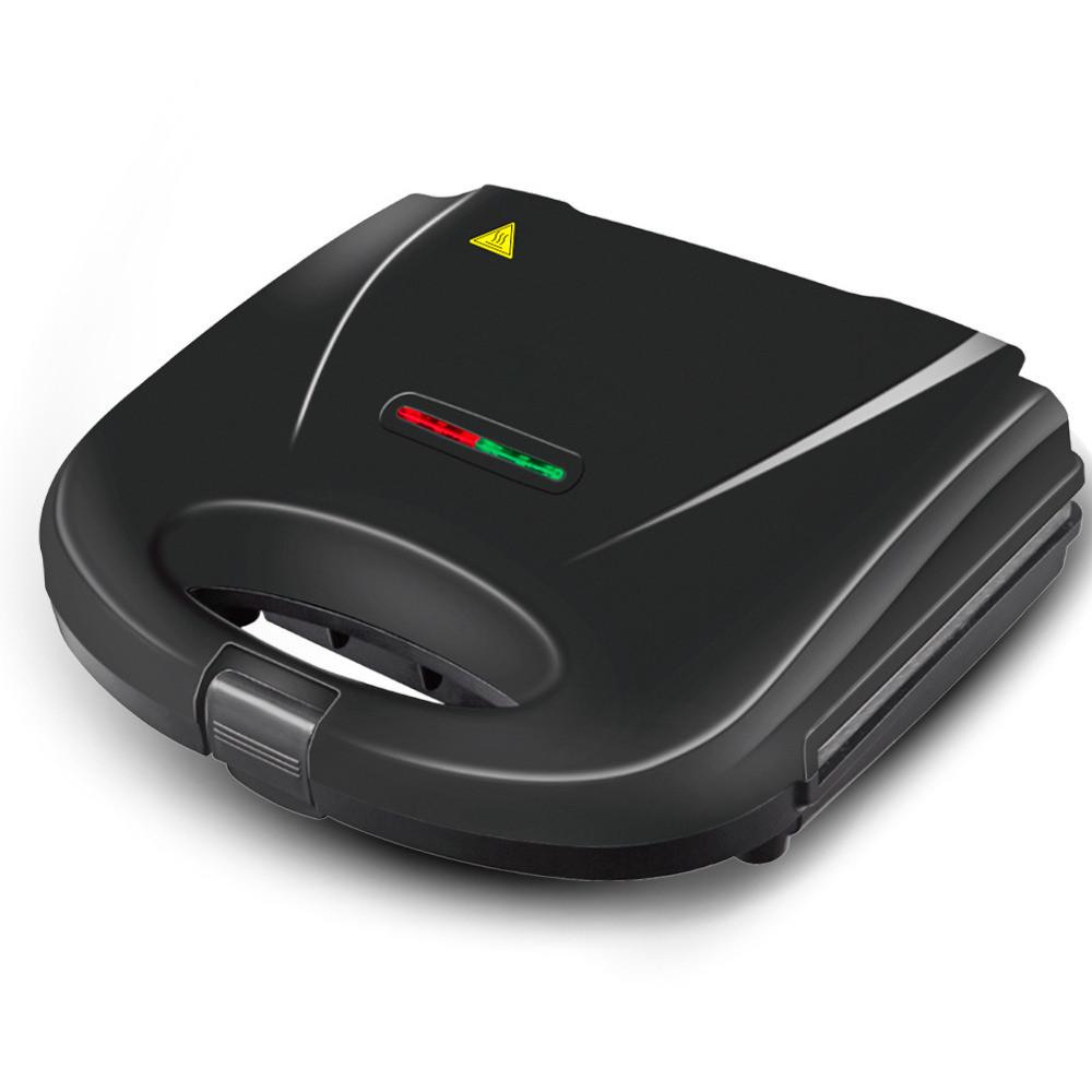 750W Double Sided Heating Sandwich Maker Mini Waffle Machine Household Multi Functional Breakfast Machine