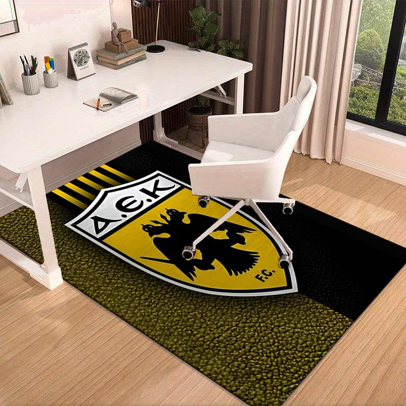 Aek Football Crest Area Rug Office Rug, Chair Rug, Decor Carpet Livingroom Bedroom Mat, Large Size Fan Gifts Christmas Gifts
