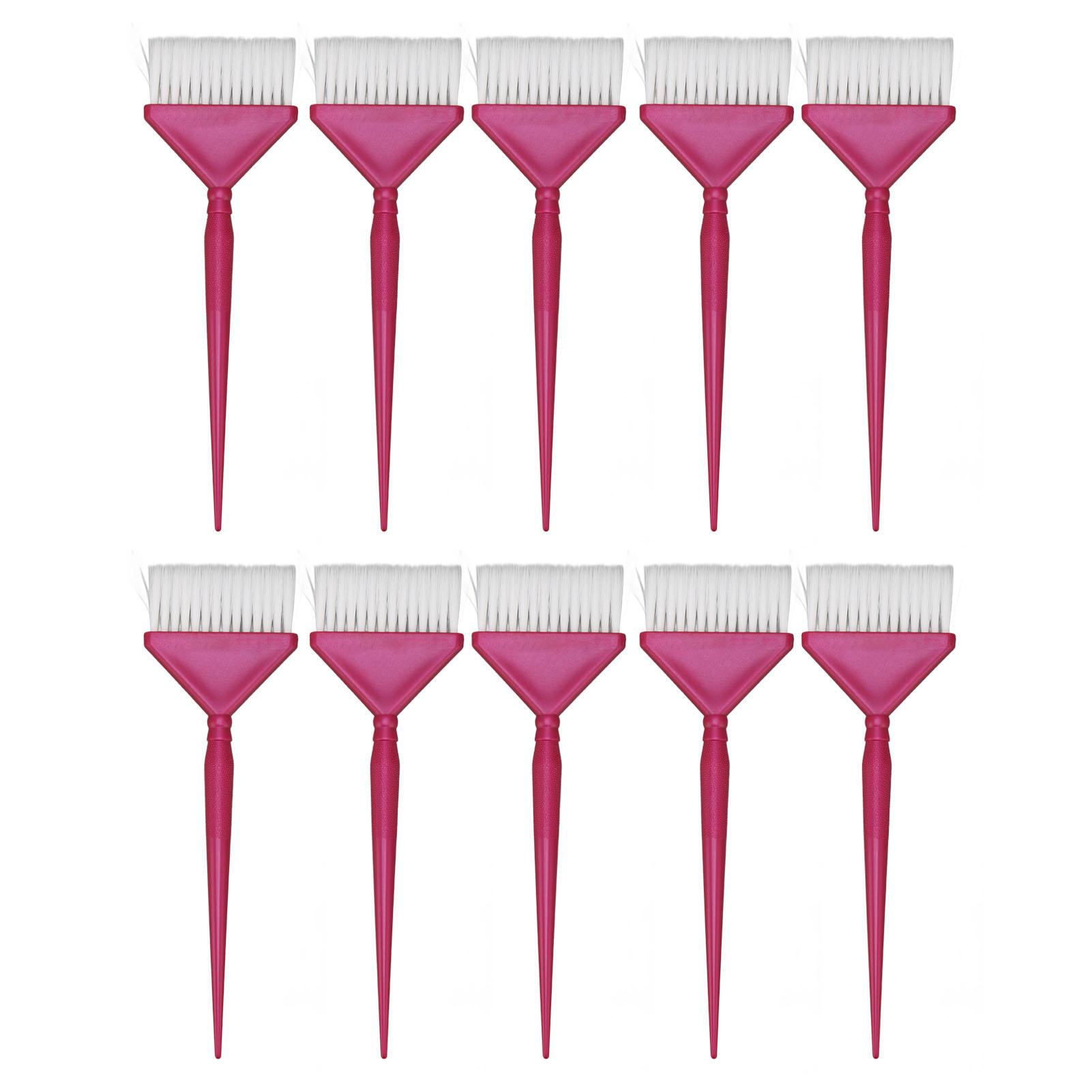 

Набор из 10 кистей для окрашивания волос с эргономичной ручкой, аппликатор для окрашивания волос, кисть для салона красоты S