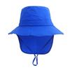 Kids Bucket Hats for Boys Girls UV Sun Protection Beach Caps with Neck Flap Play Hat 12 Colors Available Sizes 2-5 Years Old