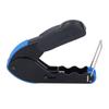 Coaxial Cable Crimper Wire Stripper with 10PCS Compression F Connector Coax Cable Compression Tool