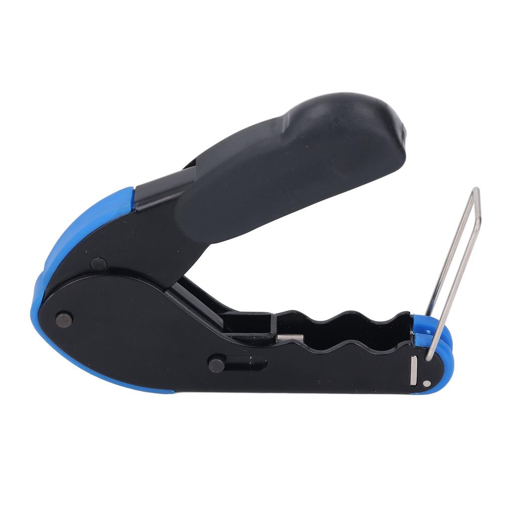 Coaxial Cable Crimper Wire Stripper with 10PCS Compression F Connector Coax Cable Compression Tool