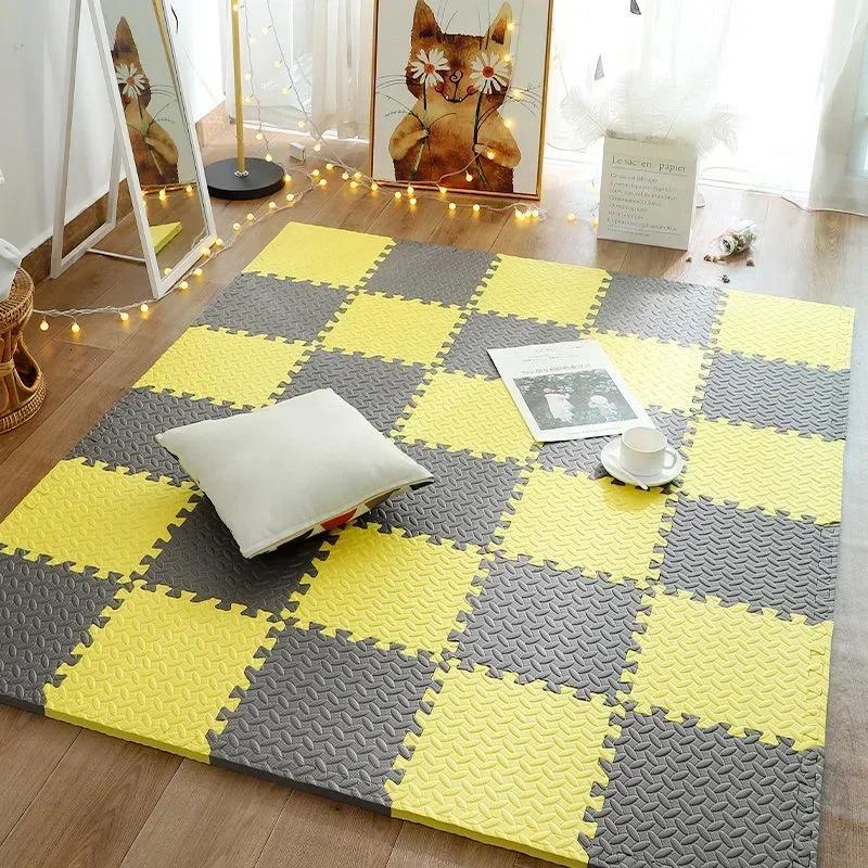 4-16PCS Baby Puzzle Floor Kids Carpet Interlocking Baby Play Mat EVA Foam Baby Blanket Educational Toys Play Mat Activities Mat