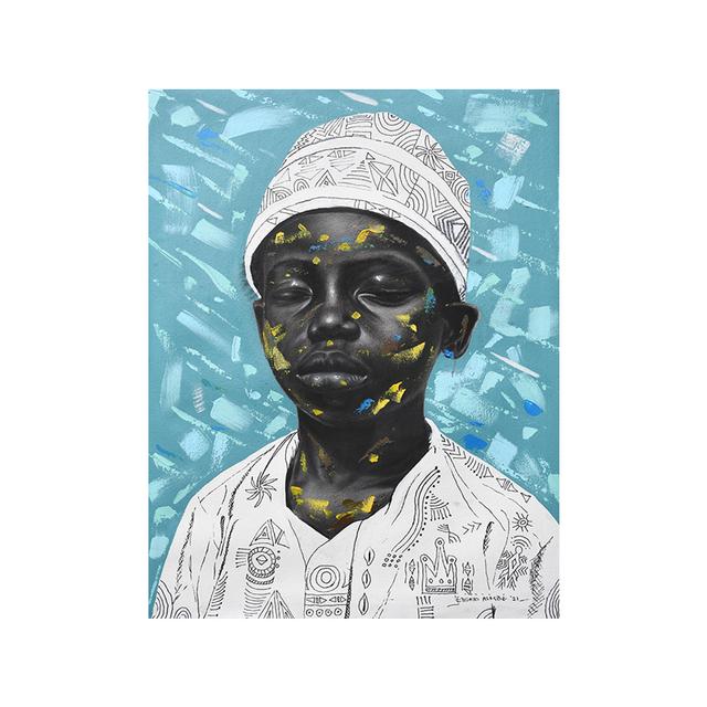 Schwarzer Mann Leinwand Malerei Afrikanische Kunst Porträt Graffiti Poster Drucken Abstrakte Figur Wand Bilder für Wohnzimmer Wohnkultur