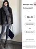 Woolen Retro Plaid High-Waisted A-Line Mini Skirt for Women - Autumn/Winter Hip-Hugging, Anti-Exposure, Versatile Design