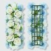 54X23CM Size Artificial Rose Strip Flower Arrangement Simulation Flowers Wedding Scene Decoration Strip Flower Design