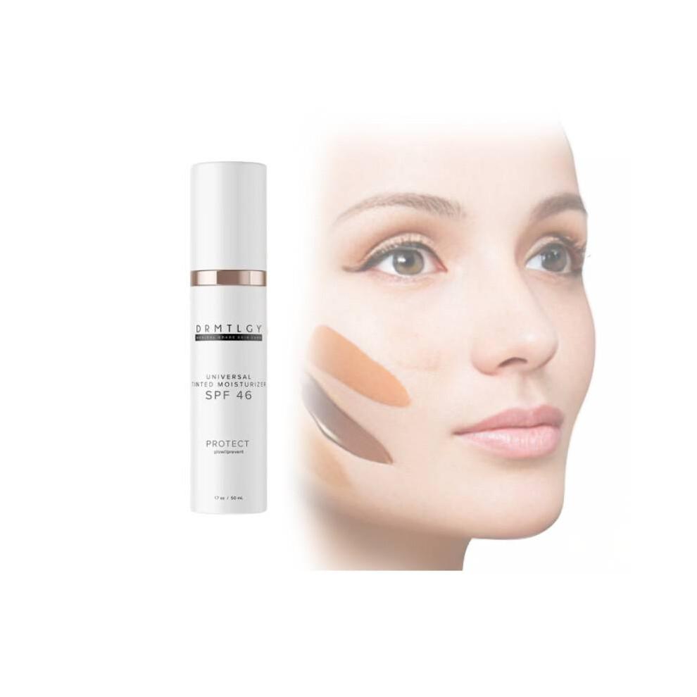 Drmtlgy Sunscreen Moisturizing Spf46 All In One Lightweight Color Face Care