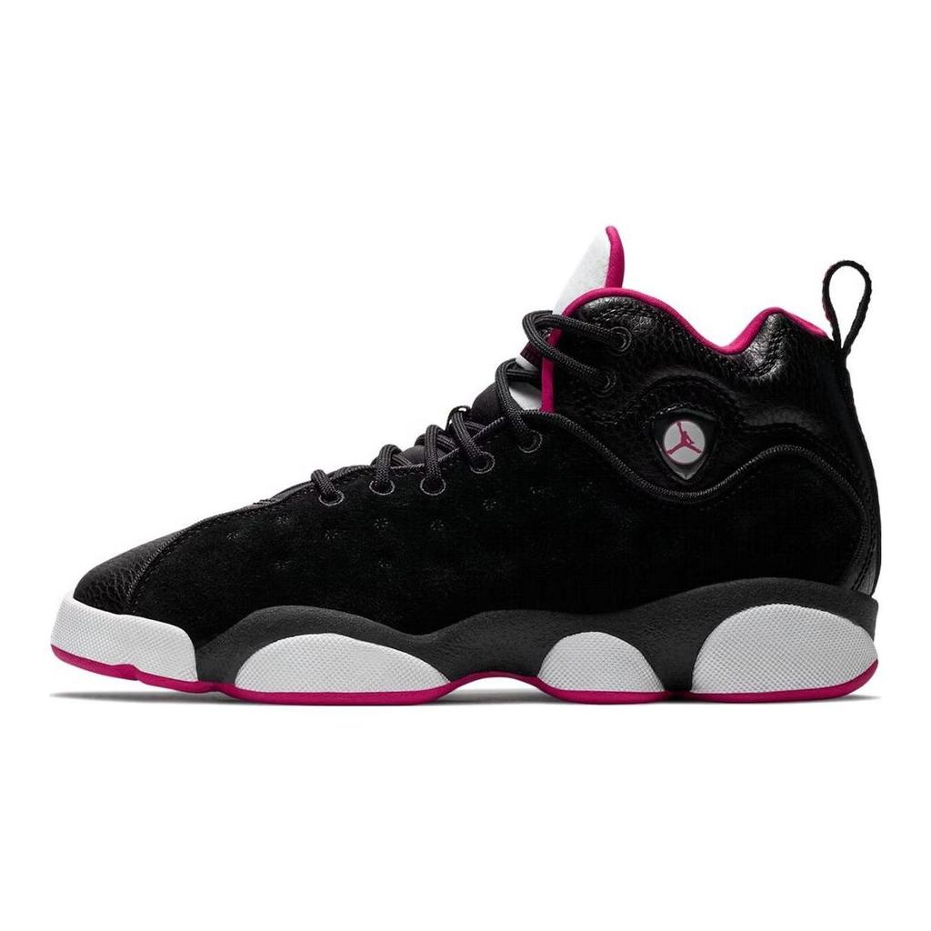 New Jordan Jumpman Team 2 Black Rush Pink GS 820276-006