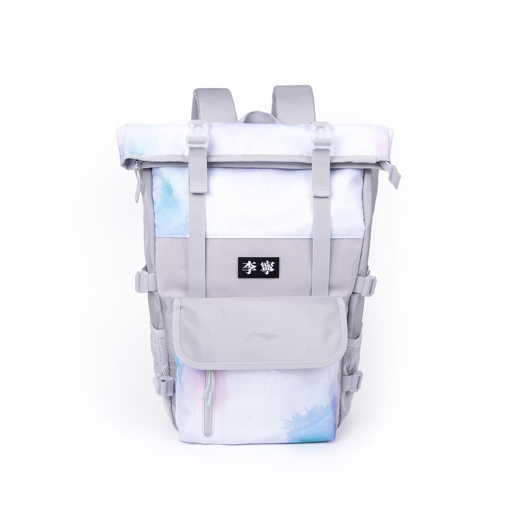 Li Ning Polyester Backpack Regular Unisex Cotton Candy Colorway ABSU327