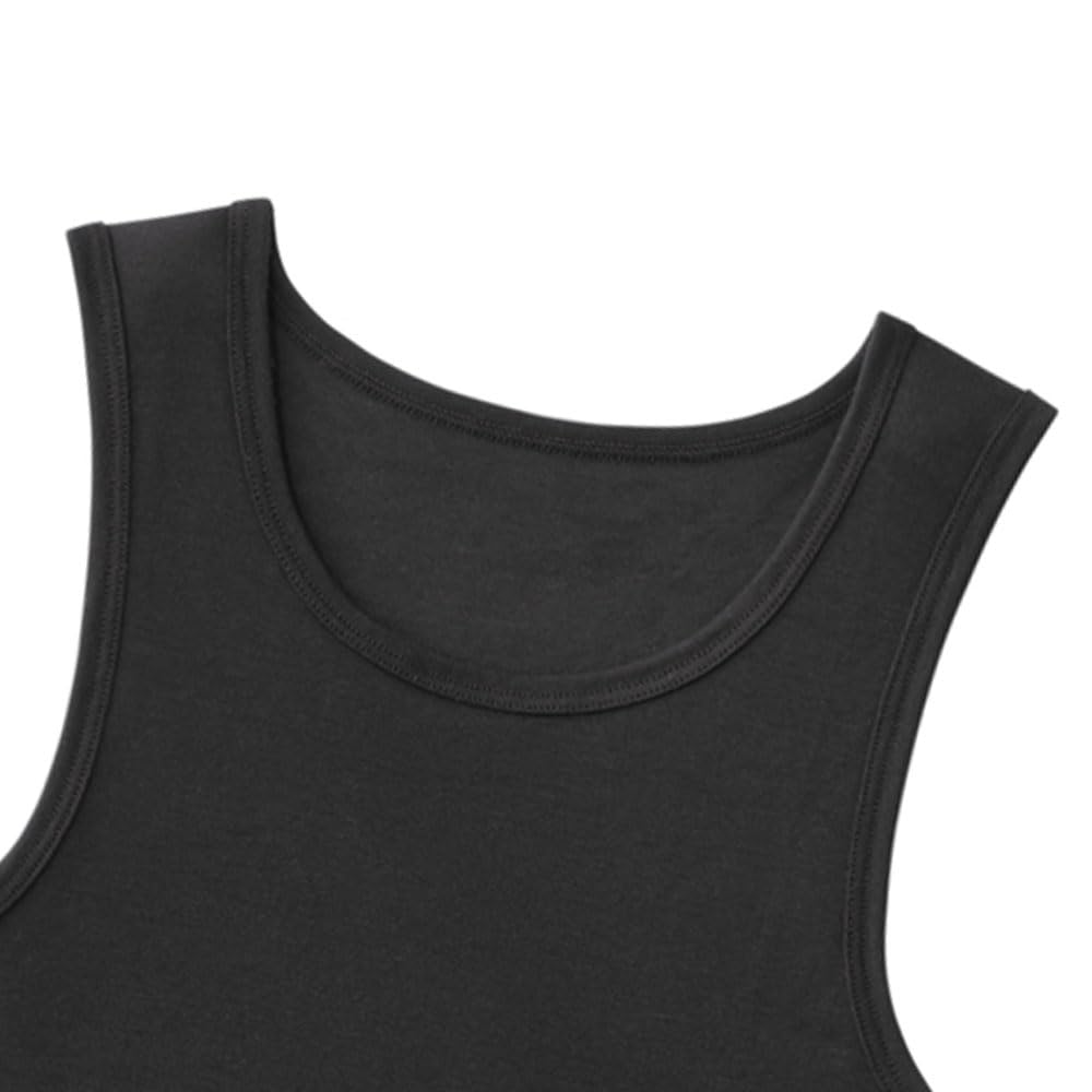 Gunze Asedron Tílko Velikost 130 Dětský top, Černá,